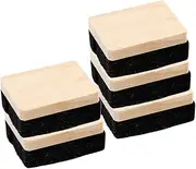 TOGEVAL 5pcs Mini Dry Erasers Classroom Blackboard Eraser School Supplies Whiteboard Bulk