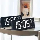 Backlight Number Clock LED Digital Alarm Clock Electronic Clock Large Number