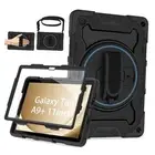 Case for Galaxy Tab A9 Plus 5G/ A9+ (11 Inch) with HD Screen Protector &