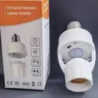 1x E27 Light Bulb Lamp PIR Motion Sensor Activated Socket GXU Converter G3Q2
