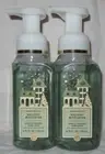 Bath & Body Works Gentle Foaming Hand Soap Set Lot OF 2 HOLIDAY MISTLETOE