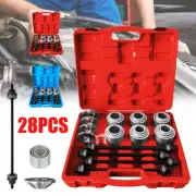 28PC Universal Radiator Pressure Tester Vacuum Type Cooling System Refill Kit AU