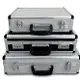 箱收納鋁合金密碼鎖箱手提文件整理保險箱錢箱用儲物箱箱