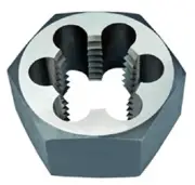 Alfa Tools CSHD70865C 12-24 Carbon Steel Carded Hex Die 1" A.F.