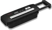 Paper Shredder Without Basket,VidaTeco 6-Sheet Strip Cut Shredder for Home Use,Small Document Shredder for Office,Shred Staple/Card,Mini Portable Shredder with Extendable Arm,Jam Proof