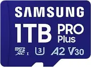 Samsung PRO Plus Micro SD Card, 1 TB Maximum Transfer Rate 180MB/s microSDXC, UHS-I U3, MB-MD1T0SA-IT/EC