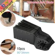 10PCS Oscillating Multi Tool Saw Blades Set For Dewalt Makita Bosch Fein Metal