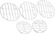 Ciieeo Stainless Steel 4 Legged Rack Baking Cooling Rack for Cooking Baking