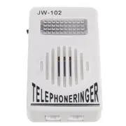 Telephone Ringer Phone Amplifier Wall Speaker Strobe Light Flasher Bell6268