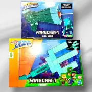 NERF BUNDLE ~ Super Soaker Minecraft Glow Squid Water Blaster & Trident Bundle