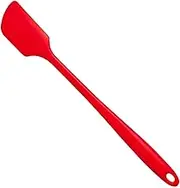 GIR: Get It Right Premium Silicone Spatula | Heat-Resistant up to 550°F | Seamless, Nonstick Kitchen Spatulas for Cooking, Baking, and Mixing | Skinny - 11 in, Red