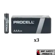 AAA DURACELL PROCELL PROFESSIONAL ALKALINE BATTERIES 72 PACK (72 BATTERIES)