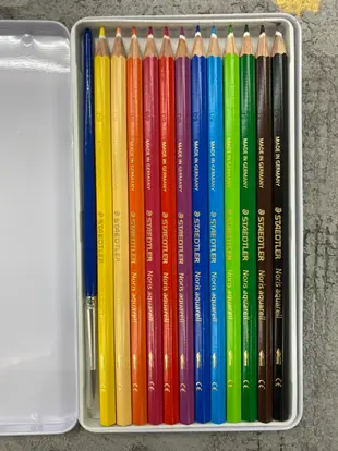 藝城美術~德國 STAEDTLER 施德樓ABS水性水彩色鉛筆 鐵盒 12色 MS14410