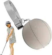 Golf Training Aid,Hitting Practice Tool | Adjustable Windproof Golf Swing Assist Posture Trainer for Home Camping Indoors and Outdoors