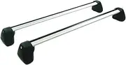 Roof Cross-Bar Compatible for Land Rover Defender 110 2020-2022 Quality Roof Luggage Rack Aluminum Alloy Bracket(Silver for 110)