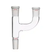 24/40,Three way Claisen Adapter,Borosilicate Laboratory Chemistry Glassware