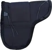 CHALLENGER Australian Correcta Fitment Wool Moisture Wicking Horse Pad Black 109SP566