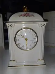 COLLECTIBLE PAUL SEBASTIAN, INC. Ltd. EDITION 1993 Marble Quartz Clock. NIB neve