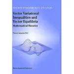 VECTOR VARIATIONAL INEQUALITIES AND VECTOR EQUILIBRIA: MATHEMATICAL THEORIES