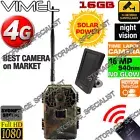 Home Security Camera 4G Solar Panel Trail Hunting GSM Wireless 3G