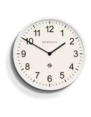 [Newgate] Number Three Professor Clock in White