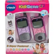 Vtech - Kidigear Walkie Talkies Explorer Pink/purple from Tates Toyworld