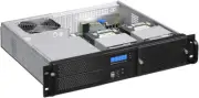 2U (Fan LCD)(Micro-ATX / ITX)(2x5.25"+ 2x3.5" HDD)(Rackmount)(D:14.96" Case )NEW