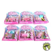 Barbie Mini Barbie Land Lot of 6 Doll Playsets and Accessories Mattel #24522