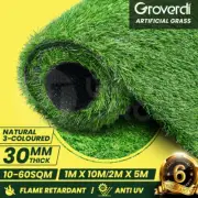Groverdi Artificial Grass Synthetic Lawns 10-60SQM Fake Turf Plastic Plant 30mm