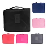 Travel Cosmetic Storage Makeup Bag Folding Toiletry Wash Organizer Pouch
