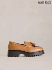 White Stuff Brown Charlie Chunky Loafers (AM2556) | $173
