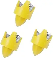 HOLIDYOYO 3pcs Metal Blade Lemon Zester Orange Peeler Citrus Scraper for Easy Peel Zest