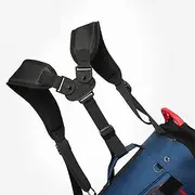 Golf Bag Straps Double Strap Golf Bag Carrying Adjustable, Ergonomic & Anti Slip Shoulder Straps Great for Golf Bag Stand Attachments & Backpack Carrying
