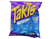 Takis Blue Heat Hot Chilli Pepper Chips 93.2g x 2 Packs American Snack Bulk