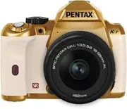 PENTAX Digital SLR Camera K-r Lens Kit Gold/White 099 K-rLK GD/WH099