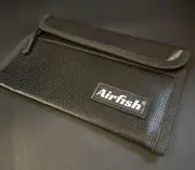 Fireproof Money Bag, 5 x 8 inches Fireproof Wallet, Waterproof Cash Bag w/ Zip