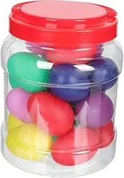 JOINPAYA Egg Percussion Instruments for Boys and Girls 20 Pcs Egg Children's Musical Toy Random Color