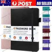 Password Book Hardcover Journal Notebook Internet Address & Password Organizer