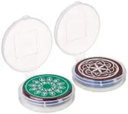 Carrom Board Striker - Standard Size for Carrom Game with Case - Pack of 2