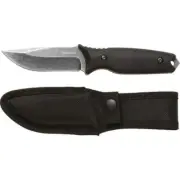 Mossberg MOFB9G 9" Hunting Knife + Sheath Stonewash 420 Stainless Micarta Handle