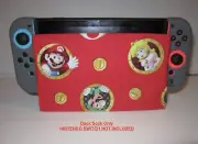 Nintendo Switch DOCK SOCK Screen Scratch Protector - SUPER MARIO LUIGI PEACH RED