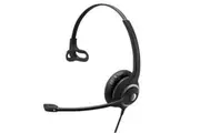 EPOS | Sennheiser SC230 USB Wide Band Monaural headset with Noise Cancelling mic - built-in USB interface, no call control