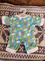 Build-A-Bear Workshop FROG SLEEPER Easter Clothing NWT