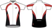 Bbb-Cycling PowerGirl Jersey BBW-110 - White/Red Size 2XL