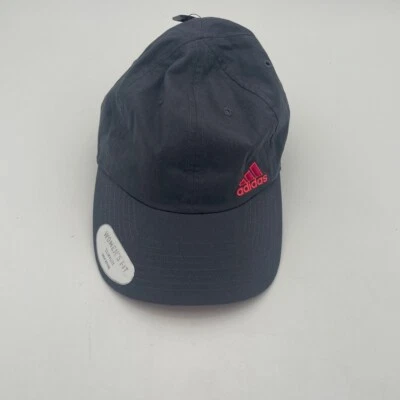 NWT Adidas Womens Climate Cap Grey Pink Precurved Visor OSFA Adjustable