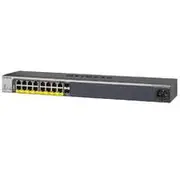 NETGEAR GS418TPP ProSAFE Easy-Mount 16PORT PoE+ Gigabit Smart Managed Switch with 2 SFP (240W) & Fan