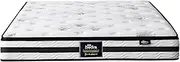 BEDRA BEDDING Foam Mattress 22CM - Euro Top Mattress 7 Core Layer with Bonnell Spring System for Luxurious Rest Pressure Relief, King Size