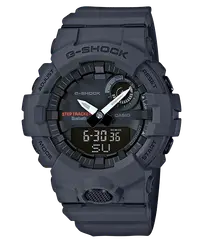 在飛比找樂天市場購物網優惠-CASIO 卡西歐 G-SHOCK 藍牙運動鍛鍊步數分析雙顯