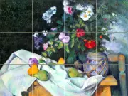 Cezanne Fruit Flower Mural Ceramic Backsplash Tile #213