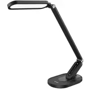 LED Desk Lamp, Eye-Caring Table Lamps Natural Light Protects Eyes Dimmable Of...